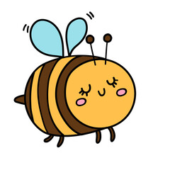 Honey bee illustration
