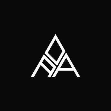 DAA letter logo creative design. DAA unique design, OAA letter logo creative design. OAA unique design

