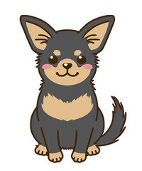 チワワ（ブラックタン）