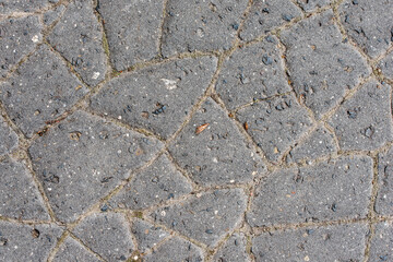 Obraz premium The paving in the city park