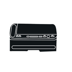 Food Saver vacuum sealer machine black icon stock illustration.Home and Kitchen, Kitchen and Dining, Small Appliances, Specialty Appliances, Vacuum Sealers