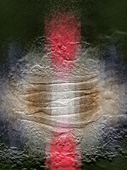 Ein abstakter Streifen f&uuml;r die Wand