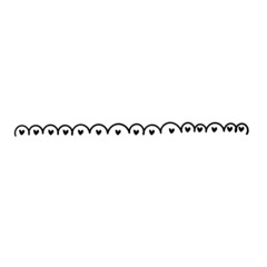Hand drawn line doodle art 