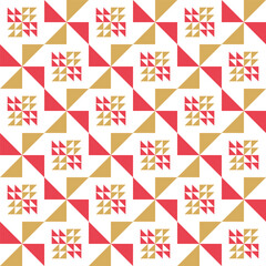 Abstract geometric background triangular. Christmas geometrical pattern for wrapping paper, wallpaper, gift packaging, home decor