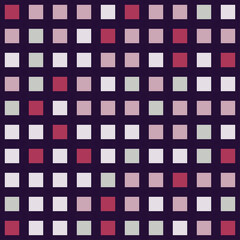 Seamless squares boxes vibrant contrast pattern vector background