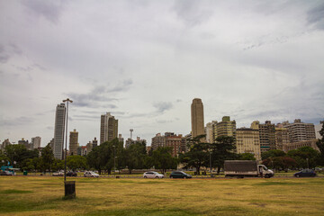 Public Park in Rosario, Santa Fe, Argentina