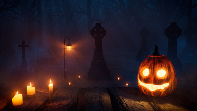 Halloween Background.
