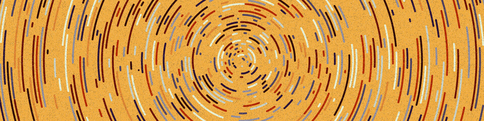 Colour Hexagon Tile Connection art background design illustration