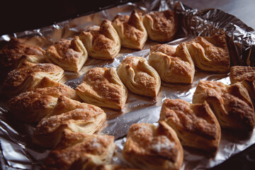 Homemade pastries only from the oven