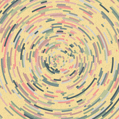 Colour Hexagon Tile Connection art background design illustration