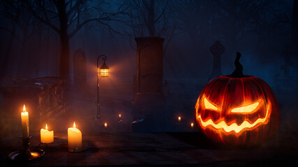 Halloween Background.