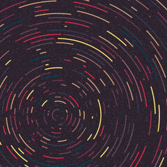 Colour Hexagon Tile Connection art background design illustration