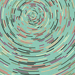 Colour Hexagon Tile Connection art background design illustration