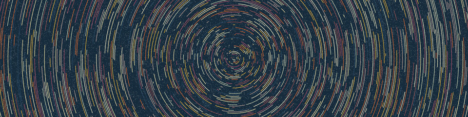 Colour Hexagon Tile Connection art background design illustration