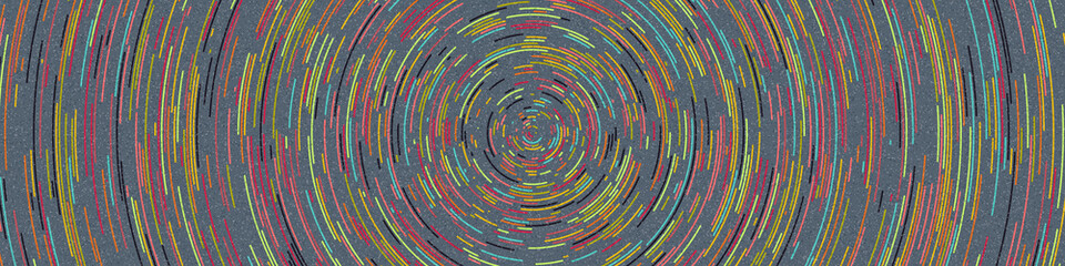 Colour Hexagon Tile Connection art background design illustration