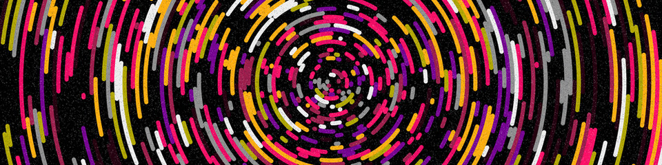 Colour Hexagon Tile Connection art background design illustration