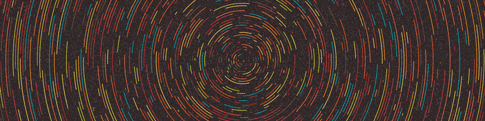 Colour Hexagon Tile Connection art background design illustration