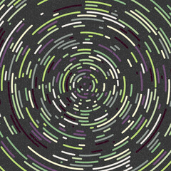 Colour Hexagon Tile Connection art background design illustration