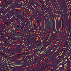 Colorful Universe Distribution Computational Generative Art background illustration