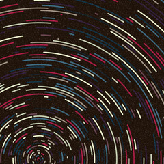 Colorful Universe Distribution Computational Generative Art background illustration