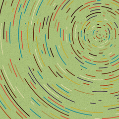 Colour Hexagon Tile Connection art background design illustration