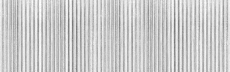 Obraz premium Panorama of White grey wood color texture vertical for background. Surface light clean of table top view. Natural patterns for design art work and interior or exterior