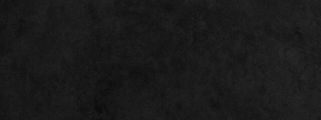 Panorama of Dark grey black slate background or texture. Black granite slabs background.