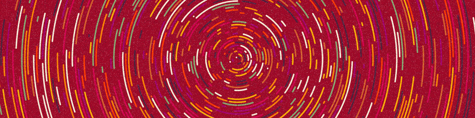 Colour Hexagon Tile Connection art background design illustration