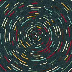 Colour Hexagon Tile Connection art background design illustration