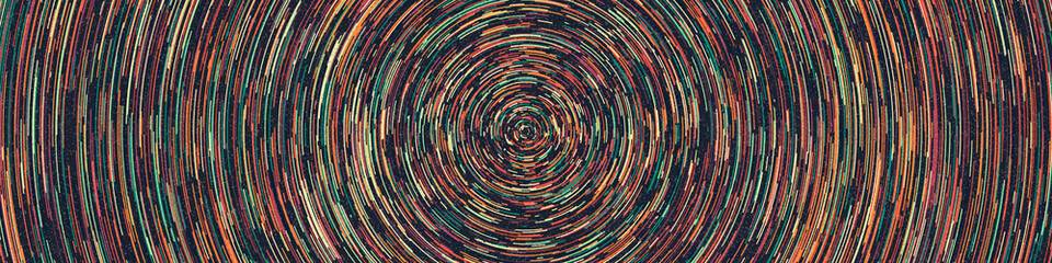 Colour Hexagon Tile Connection art background design illustration