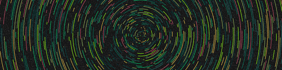 Colour Hexagon Tile Connection art background design illustration