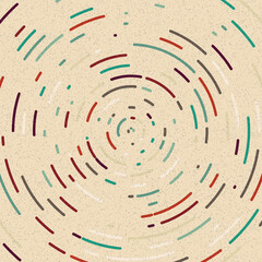 Colour Hexagon Tile Connection art background design illustration