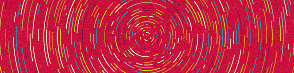 Colour Hexagon Tile Connection art background design illustration