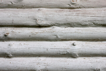 Tło z drewnianych belek pokrytych białą farbą