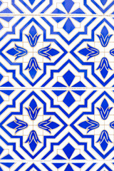 Portuguese blue tiles