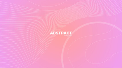 Abstract pink fluid shape modern background with copy space, vector.