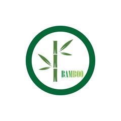 Bamboo Logo Template vector icon