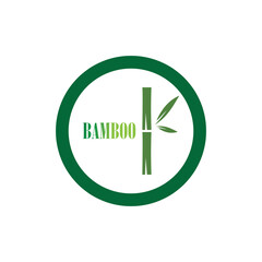 Bamboo Logo Template vector icon