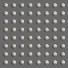Embossed bubbles repetitive pattern background.