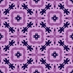 Three colors pattern ornament shape. Simple seamless abstract background