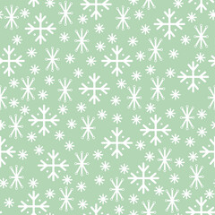 Snowflakes - repeat pattern
