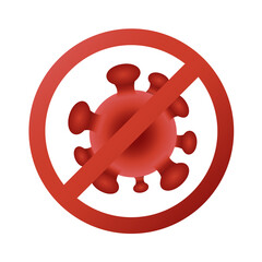 anti virus icon isolated on white background