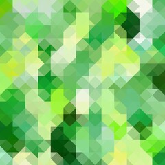 Fototapeta na wymiar White background with green rhombus pattern. Vector illustration. eps 10