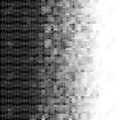 Gray abstract triangular background. polygonal style. eps 10