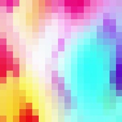 Multicolor square pattern. Quadrangle background. Illustration. eps 10