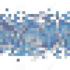 Abstract background of blue squares. Geometric mosaic. eps 10