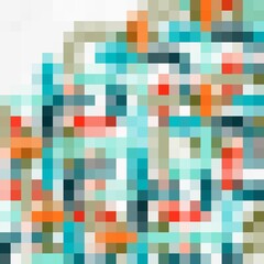 Colorful rings on grey background, modern geometric pattern design. eps 10
