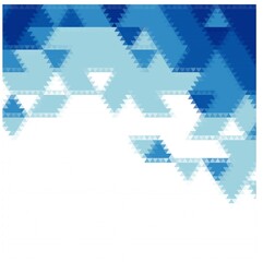 blue template for presentation, layout for advertising, banner. Polygonal style. Vector graphics. Abstract background. eps 10