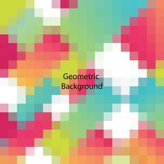 Abstract colorful background template. Vector