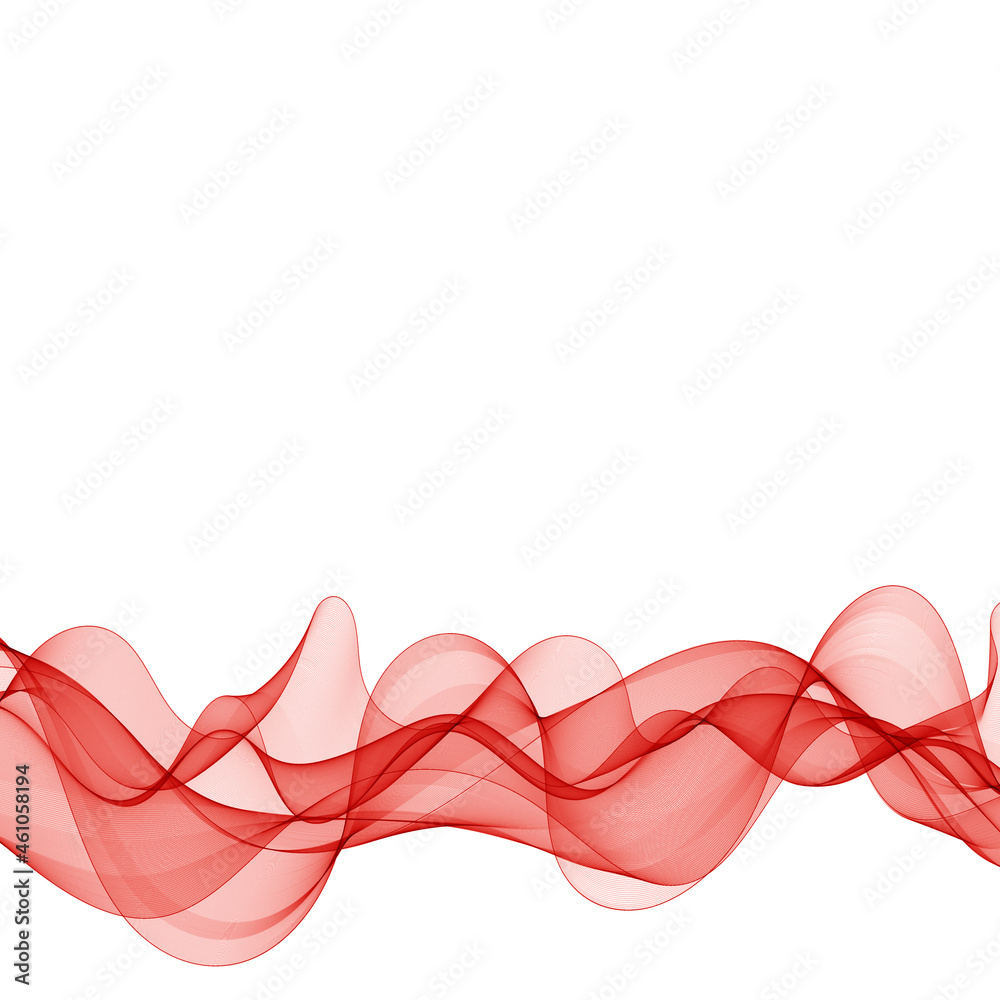 Fototapete abstract vector colorful background. the design element is a colored wave. template for advertising,